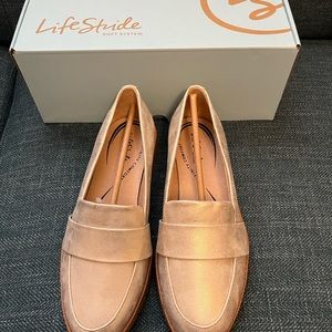 LifeStride Soft System Ollie Soft Gold Metallic